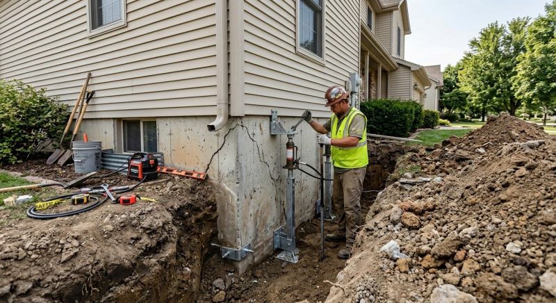 Basement Foundation Repair in Fremont, NE