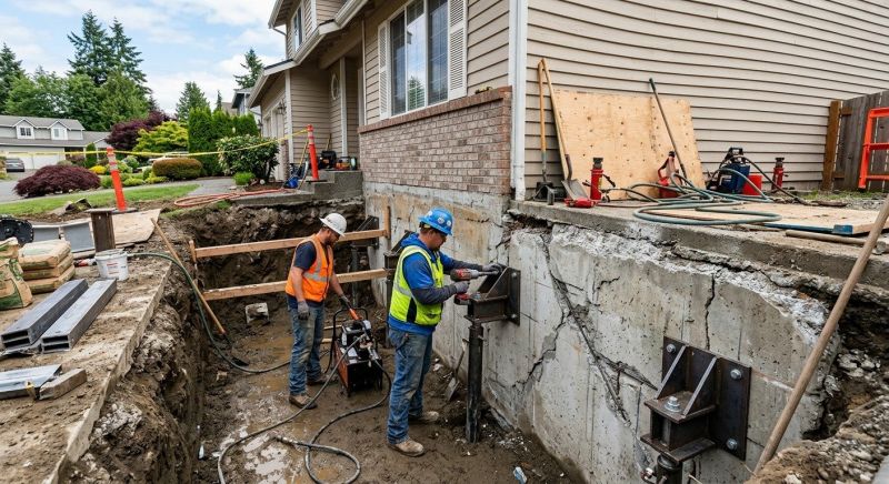 Building Foundation Repair in Colon, NE