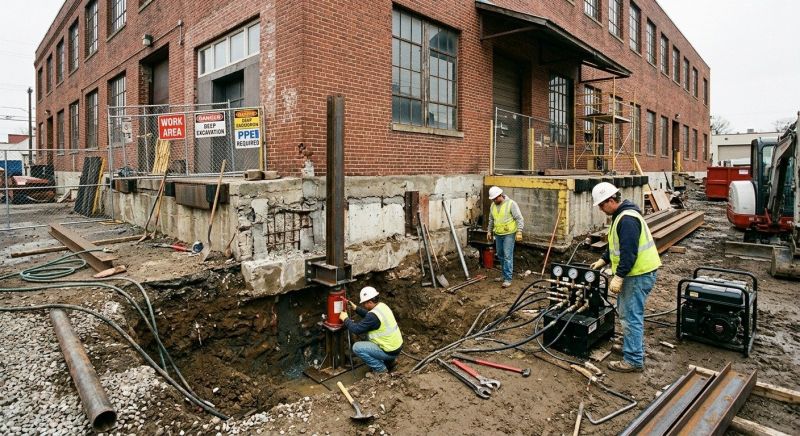 Building Foundation Repair in Wahoo, NE