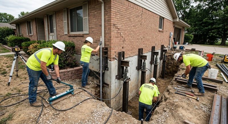 Concrete Foundation Leveling in Elkhorn, NE