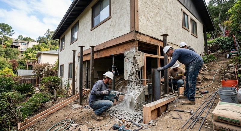 Concrete Foundation Repair in Elkhorn, NE