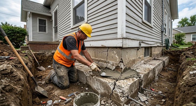 Concrete Foundation Repair in Fremont, NE