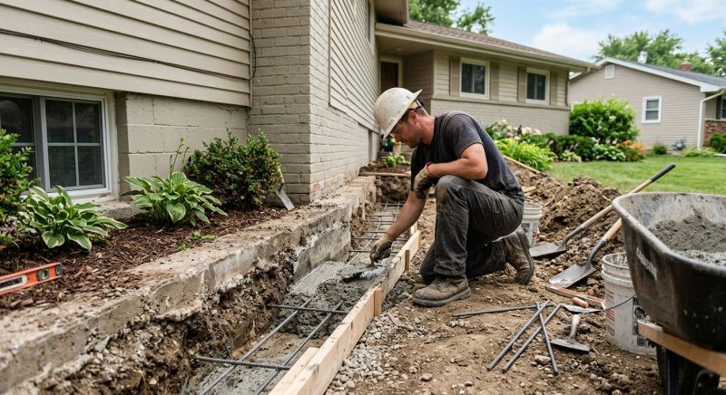 Concrete Foundation Repair in Memphis, NE