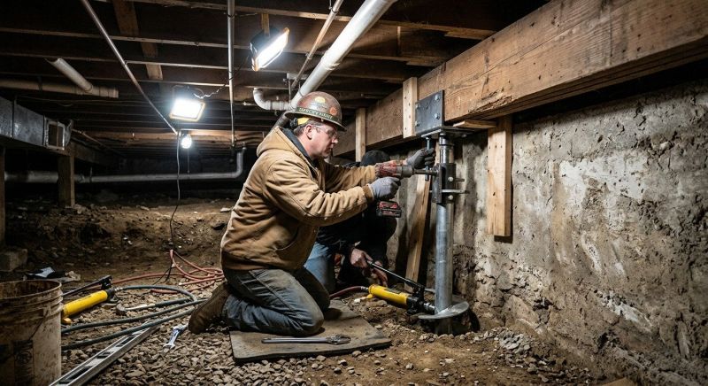 Crawl Space Leveling in Fremont, NE