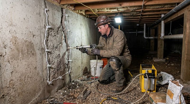 Crawlspace Foundation Repair in Colon, NE