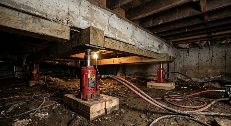 Foundation Jacking in Blair, NE