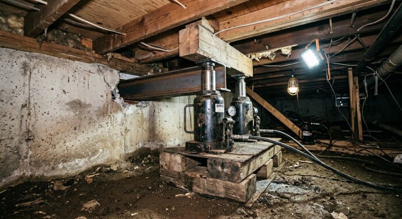 Foundation Jacking in Herman, NE