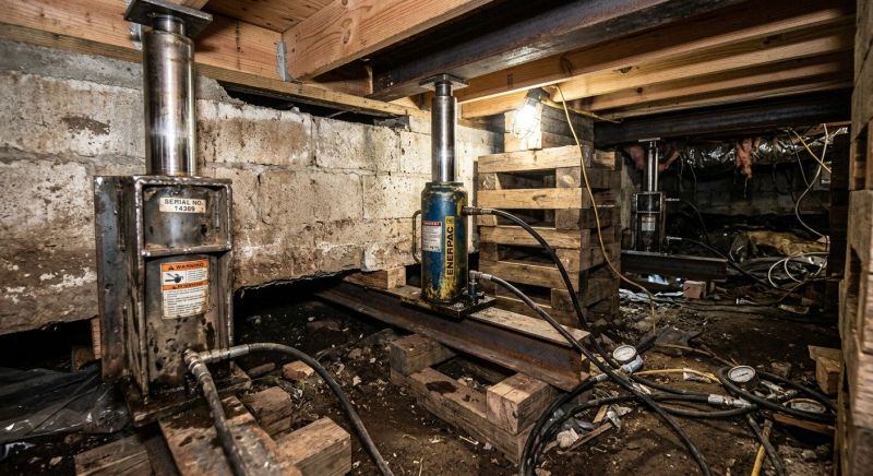 Foundation Jacking in Memphis, NE