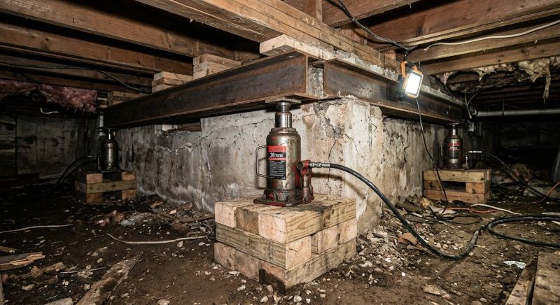 Foundation Jacking in Memphis, NE