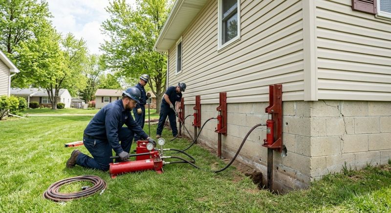 Foundation Jacking in Wahoo, NE