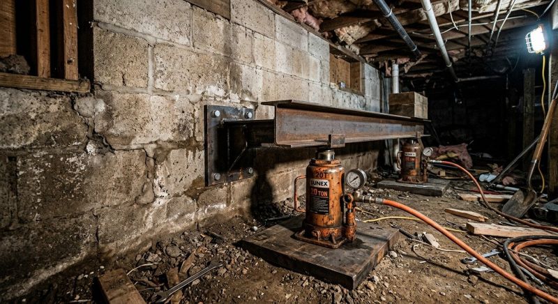 Foundation Jacking in Waterloo, NE