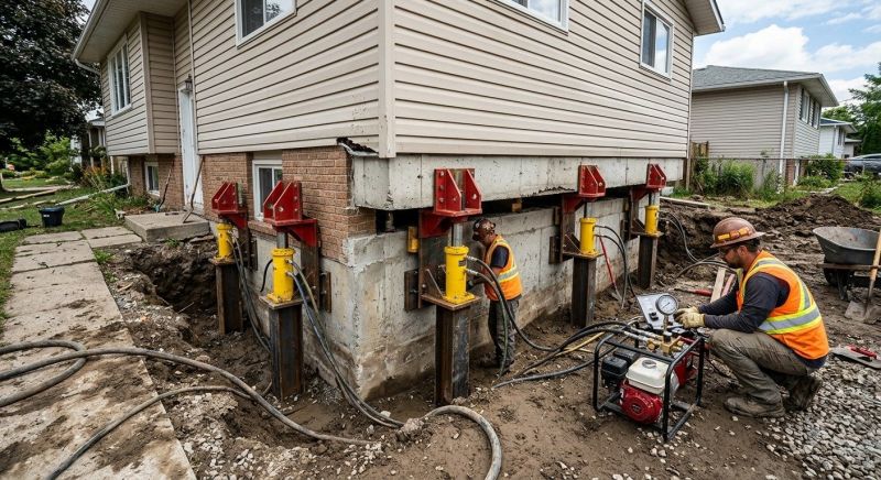 Foundation Lifting in Bennington, NE