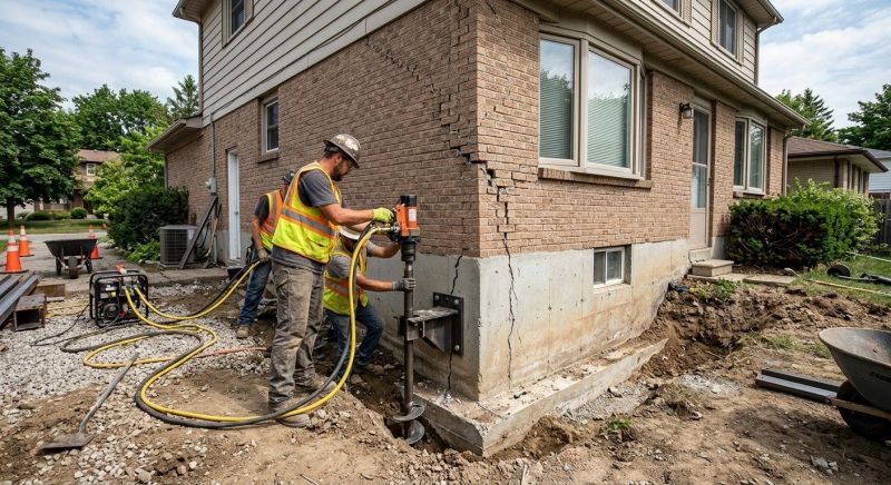 Foundation Lifting in Bennington, NE