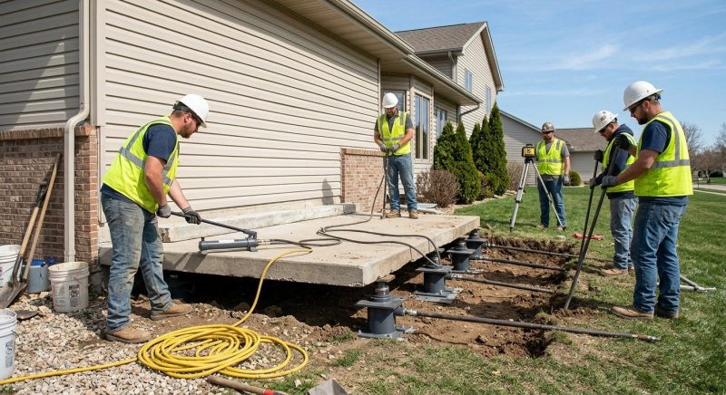 Foundation Lifting in Fremont, NE