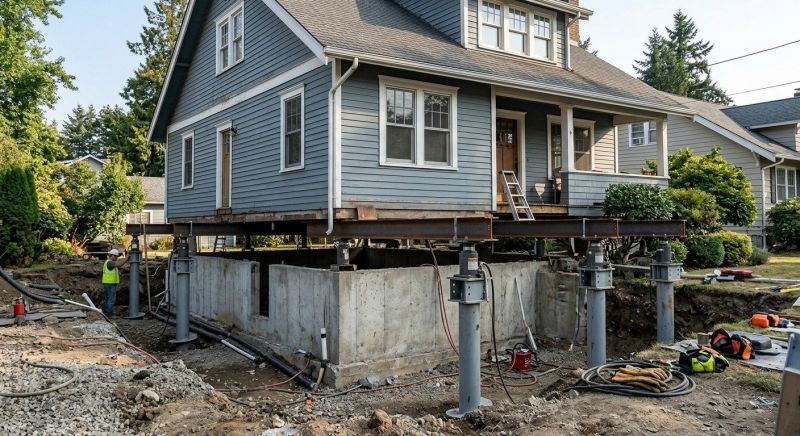 Foundation Raising in Bennington, NE