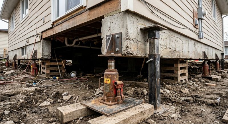 Foundation Raising in Blair, NE