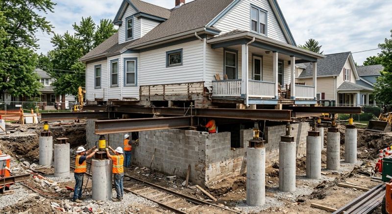 Foundation Raising in Memphis, NE