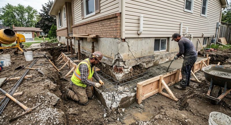 Foundation Repair in Bennington, NE