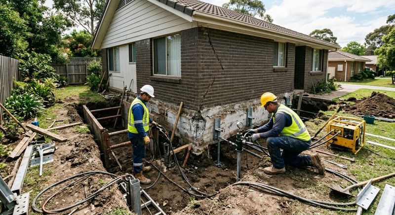 Foundation Stabilizing in Fremont, NE