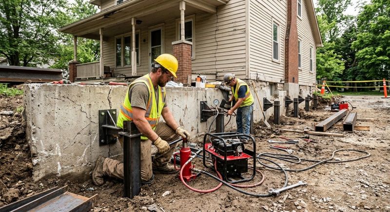 Foundation Stabilizing in Fremont, NE