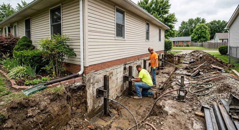 Foundation Stabilizing in Wahoo, NE