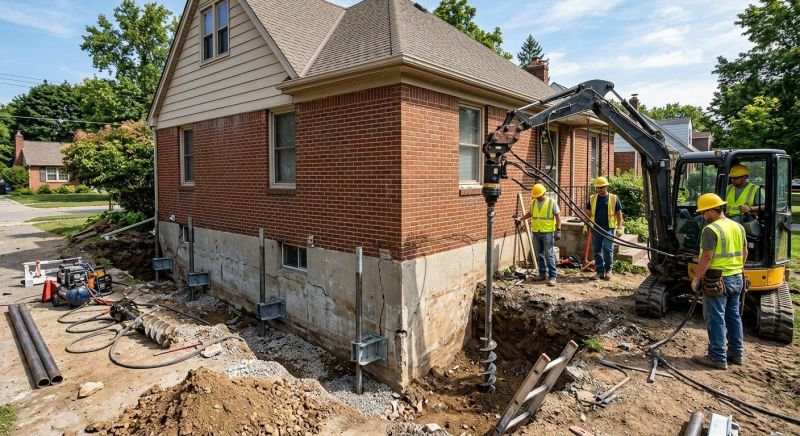 Foundation Stabilizing in Waterloo, NE
