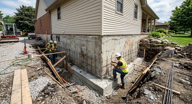 Foundation Strengthening in Fremont, NE