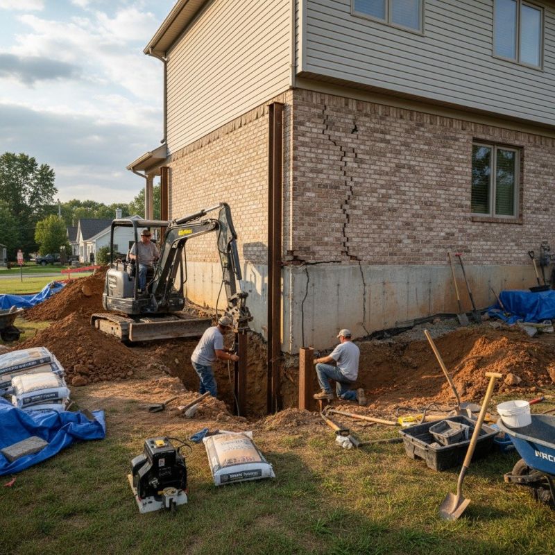 Home Foundation Repair in Elkhorn, NE