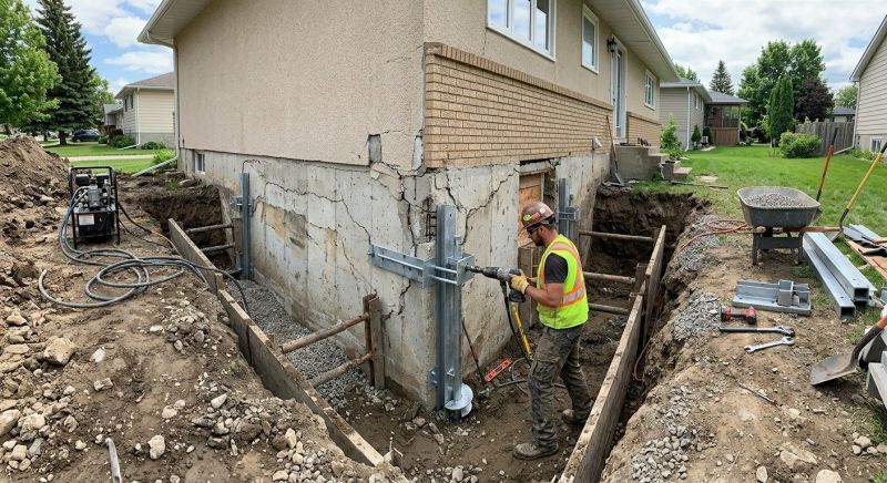 Home Foundation Repair in Wahoo, NE