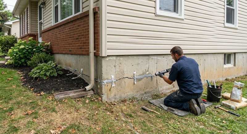 Leaking Foundation Repair in Fremont, NE