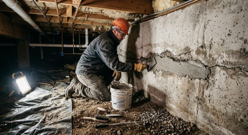 Leaking Foundation Repair in Fremont, NE
