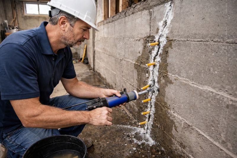 Leaking Foundation Repair in Fremont, NE