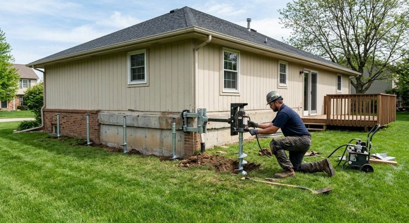 Settling Foundation Service in Bennington, NE