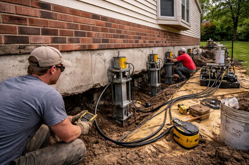 Settling Foundation Service in Blair, NE
