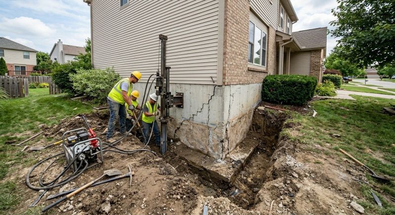 Structural Foundation Repair in Bennington, NE