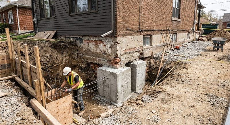 Structural Underpinning in Fremont, NE