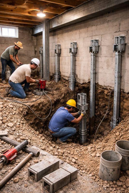 Structural Underpinning in Fremont, NE