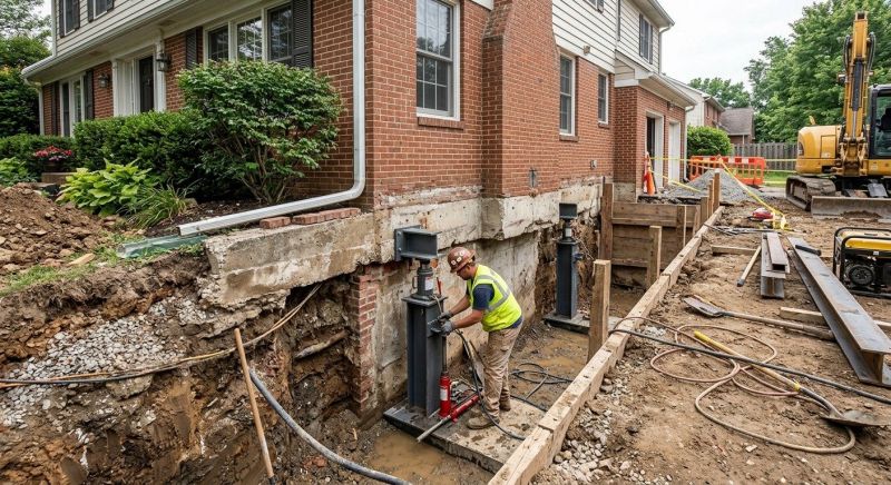 Structural Underpinning in Fremont, NE