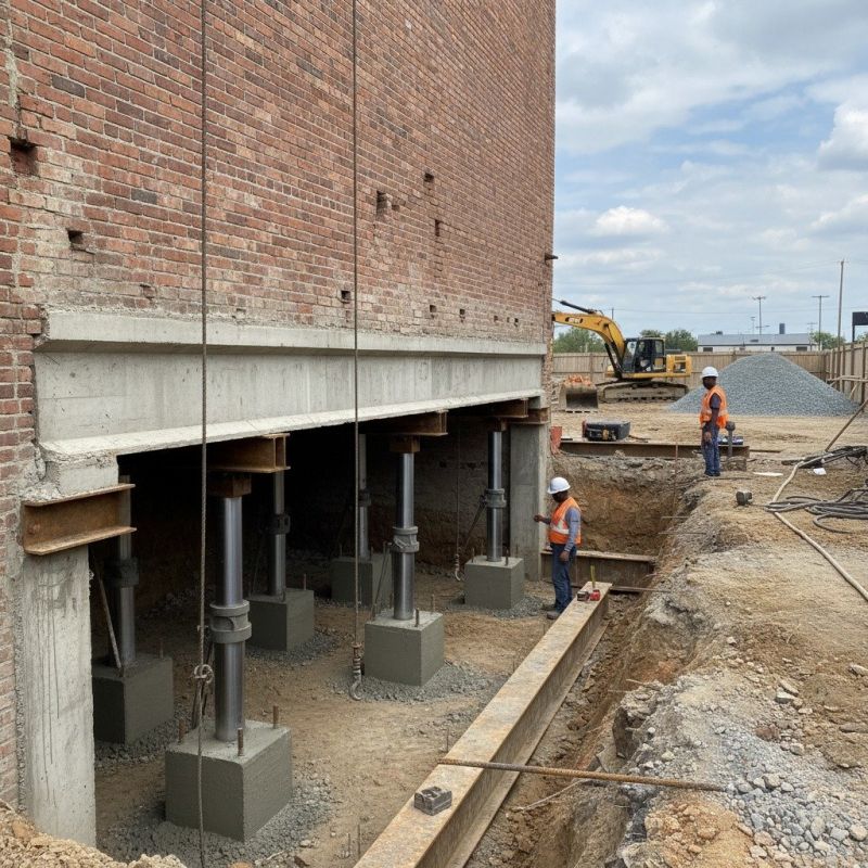 Structural Underpinning in Fremont, NE