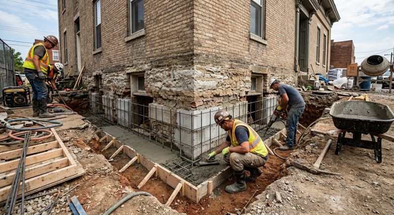 Underpinning Repair in Fremont, NE